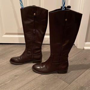 Women’s INC for Macys Fawne Leather Riding Boot WIDE CALF